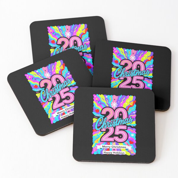 Item preview, Christmas 2025 Celebration Colorful Festive Holiday Design designed and sold by SplashTastic.