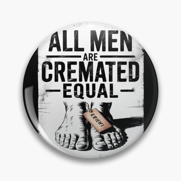 Item preview, All Men Are Cremated Equal  designed and sold by lilLilaBatArt.