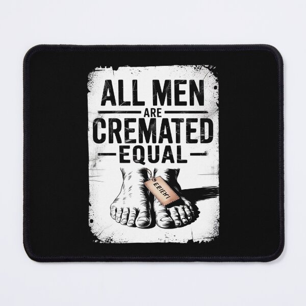 Item preview, All Men Are Cremated Equal designed and sold by lilLilaBatArt.