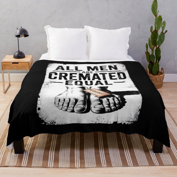 Item preview, All Men Are Cremated Equal  designed and sold by lilLilaBatArt.
