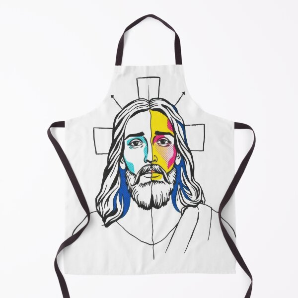 Item preview, JESUS CHRIST MINIMALISM DRAWING designed and sold by InFaithWeTrust.