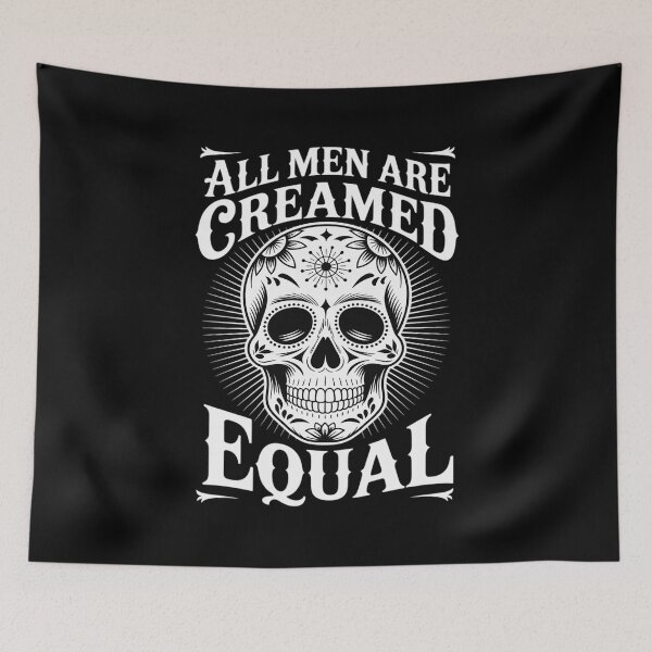 Item preview, All Men Are Cremated Equal Mortican  designed and sold by lilLilaBatArt.
