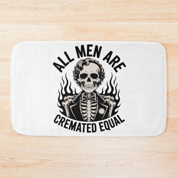 Item preview, All Men Are Cremated Equal Goth Dead Body Coroner Halloween  designed and sold by KonstanKoraner.