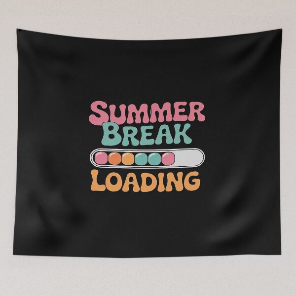 Item preview, Summer Break Loading Teacher Student Vacation Groovy designed and sold by TAYLOROUSDALE.