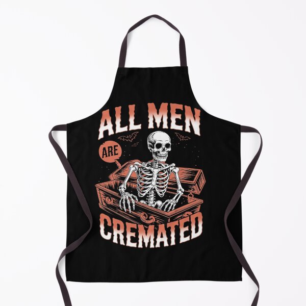 Item preview, All Men Are Cremated Equal Halloween Skeletons Feminism designed and sold by KonstanKoraner.