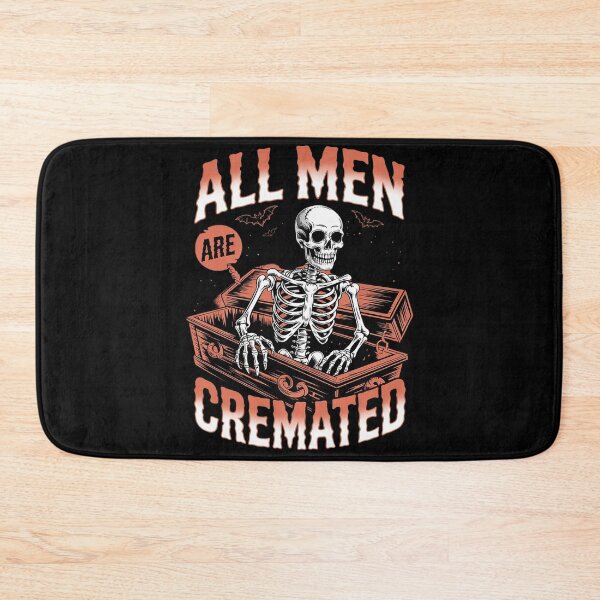 Item preview, All Men Are Cremated Equal Halloween Skeletons Feminism  designed and sold by KonstanKoraner.