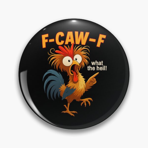 Item preview, Gallo gracioso Fcawf Chicken Whisperer Fawk Off (¡qué diablos!) designed and sold by Steele-Art.
