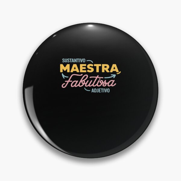 Item preview, Sustantivo Maestra Fabulosa Adjetivo Spanish Teacher designed and sold by TAYLOROUSDALE.