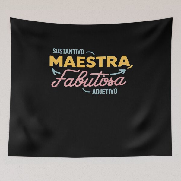 Item preview, Sustantivo Maestra Fabulosa Adjetivo Spanish Teacher designed and sold by TAYLOROUSDALE.