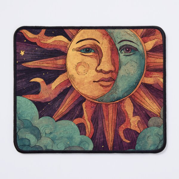 Item preview, Mystical Sun and Moon Spiritual designed and sold by bapupa.