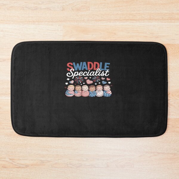 Item preview, Swaddle Specialist NICU Mother Baby Nurse 4th Of July USA designed and sold by TAYLOROUSDALE.