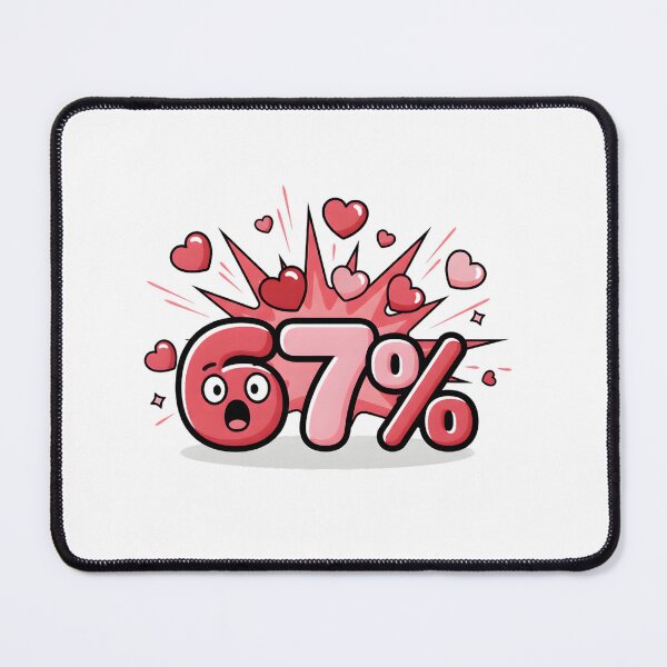 Item preview, 67% Love Explosion Hearts Valentine designed and sold by MotivaChic.