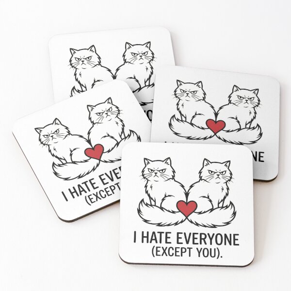 Item preview, I Hate Everyone (Except You) designed and sold by yellowveggiez.