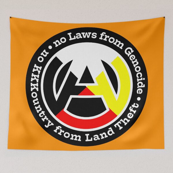 Item preview, no Laws from Genocide, no KKKountry from Land Theft designed and sold by clodius blog.