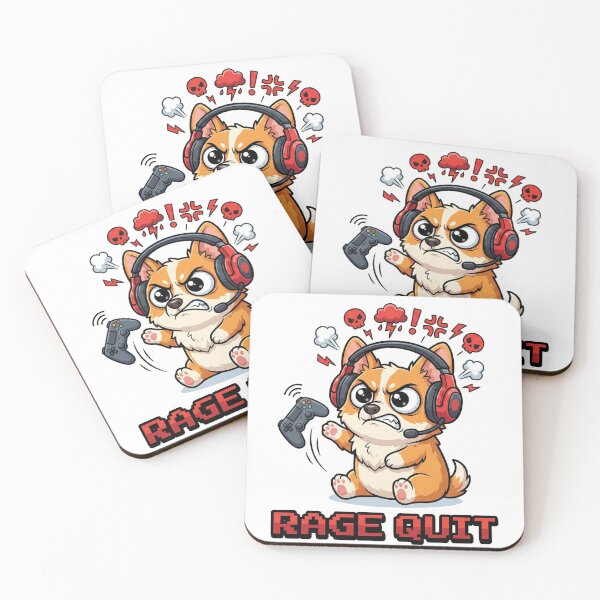 Item preview, Rage Quit designed and sold by yellowveggiez.