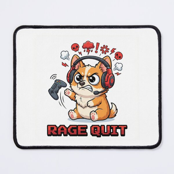 Item preview, Rage Quit designed and sold by yellowveggiez.