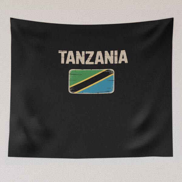 Item preview, Tanzania T-shirt Tanzanian Flag For Men Women Youth Kids designed and sold by TAYLOROUSDALE.
