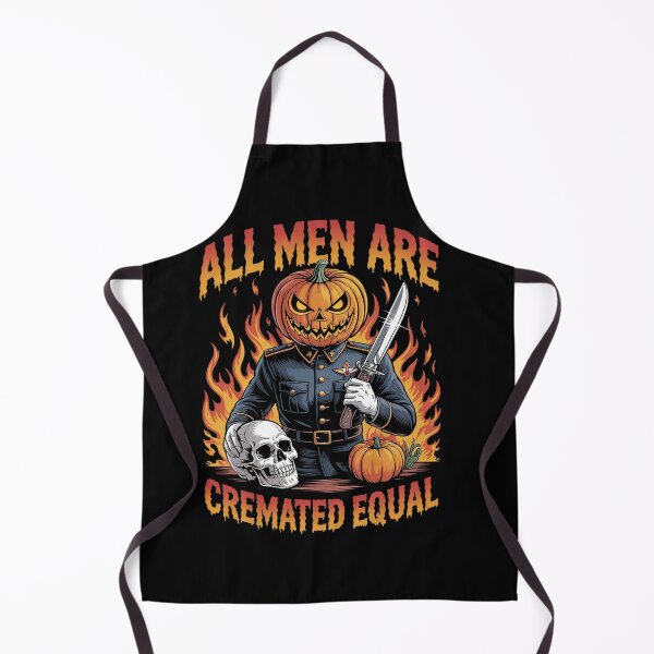 Item preview, All Men Are Cremated Equal, Halloween designed and sold by KonstanKoraner.