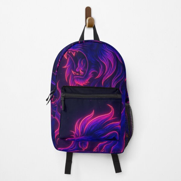 Item preview, Neon Chimera – Glowing Cyber Mythical Beast Art designed and sold by GolabMagic.