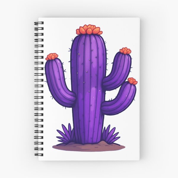 Item preview, Purple cactus  designed and sold by Horror03.