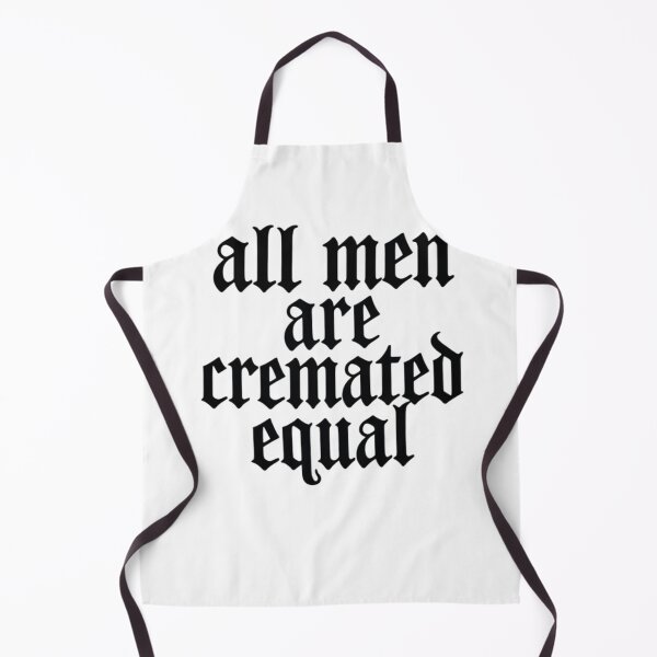 Item preview, All Men Cremated Equal Cremation designed and sold by KonstanKoraner.