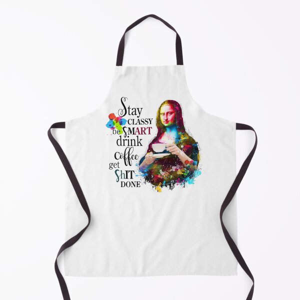 Item preview, Mona Lisa Drinking Coffee designed and sold by Art & Coffee.