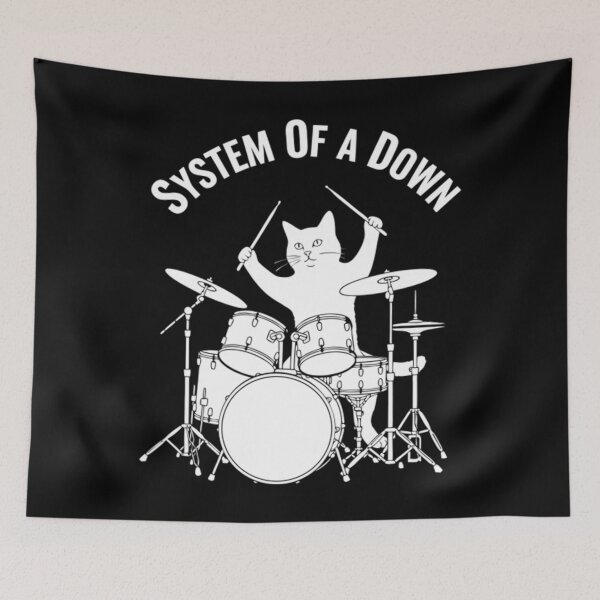 Artikelvorschau, System Of A Down Rock Cat entworfen und verkauft von peggycantu.
