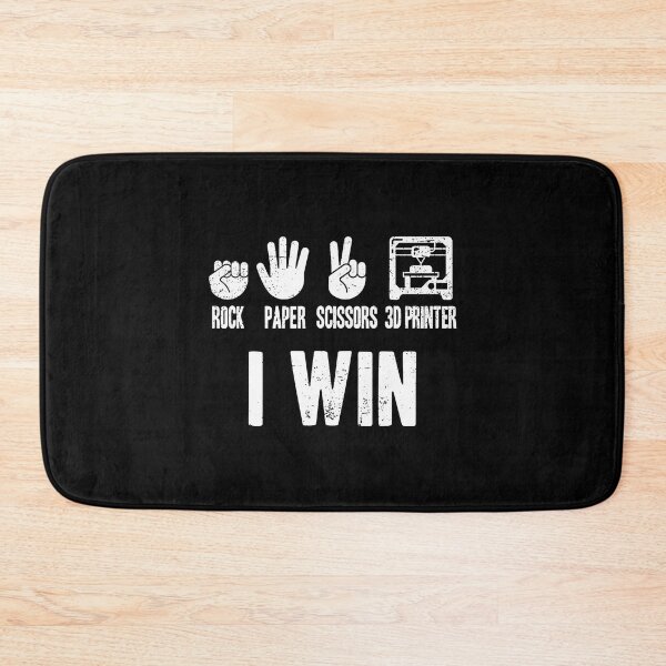 Item preview, Rock Paper Scissor 3D Printer Funny 3D Printing designed and sold by FlorenceNorma.