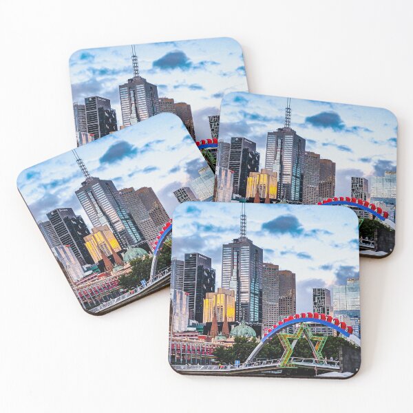 Item preview, Christmas by the Yarra River - Melbourne, Victoria, Australia designed and sold by Steven Jodoin.