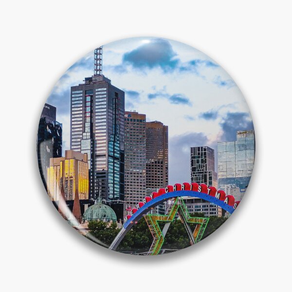 Item preview, Christmas by the Yarra River - Melbourne, Victoria, Australia designed and sold by Steven Jodoin.
