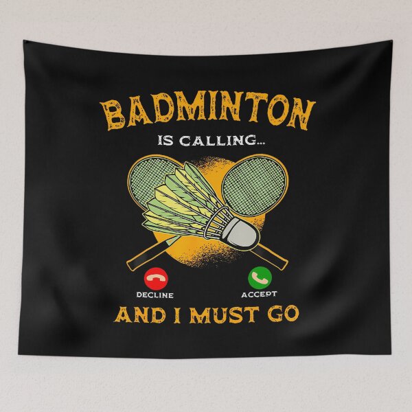 Item preview, Badminton Player Game Racquet Lover Sportsman Athlete designed and sold by HollyTrina1.