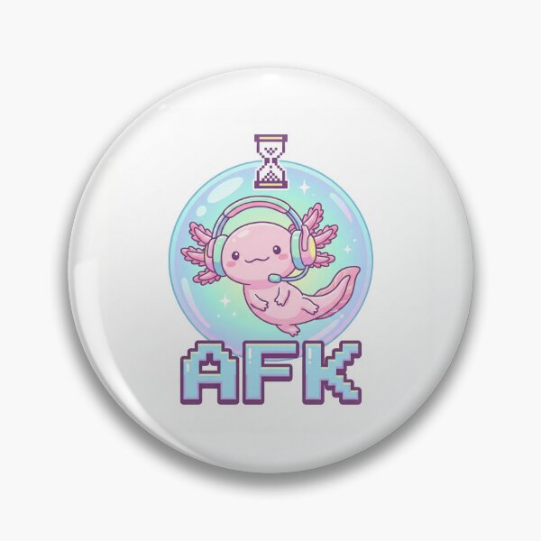Item preview, AFK Axolytl designed and sold by yellowveggiez.