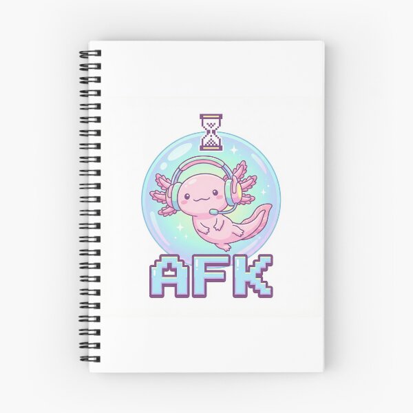 Item preview, AFK Axolytl designed and sold by yellowveggiez.