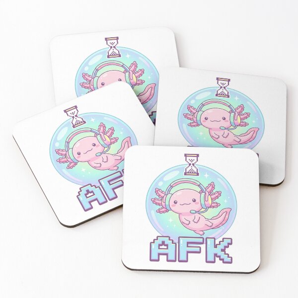 Item preview, AFK Axolytl designed and sold by yellowveggiez.