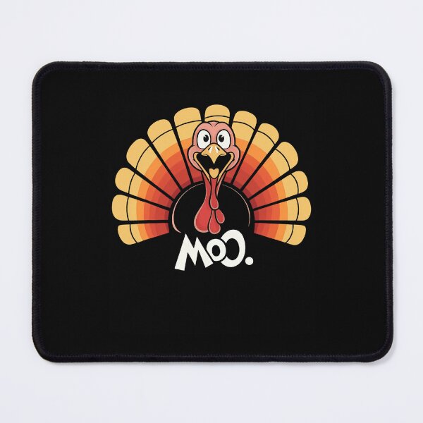 Item preview, Day Turkey Thanksgiving Festive 90s Moo Cow Holiday Funny designed and sold by rebeccathanuos.