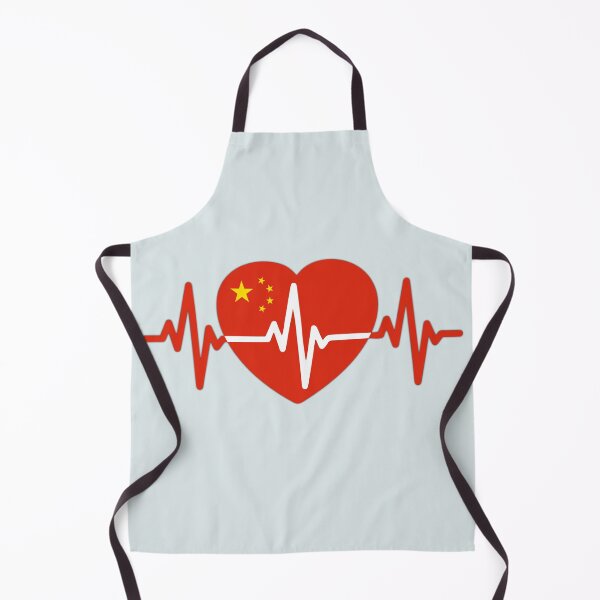 Item preview, China Heartbeat EKG - My Heart Belongs to China designed and sold by mashmosh.