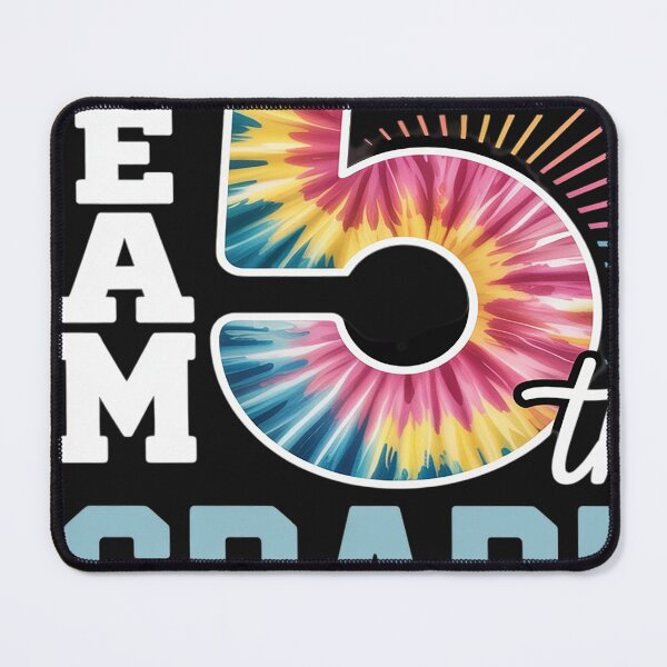 Item preview, Team Fifth Grade Tie Dye Jersey Style Teacher Student School designed and sold by VladimiaPutin.
