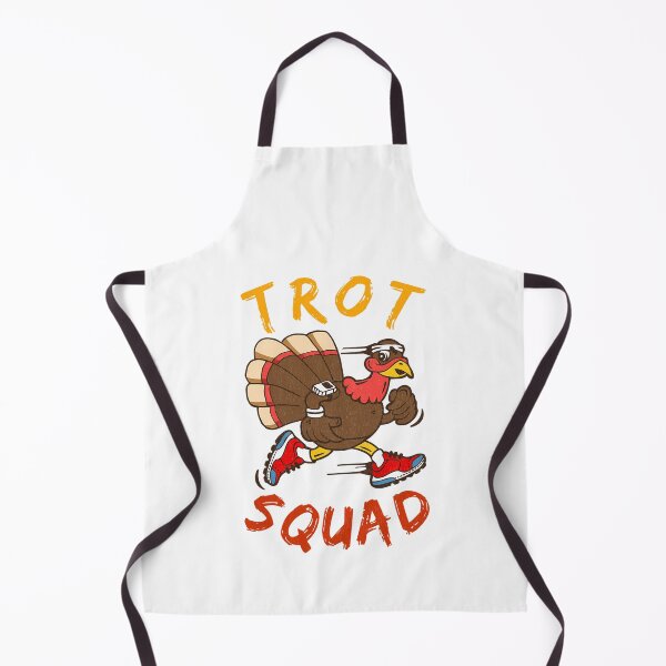 Item preview, Gobble Happy Trot Thanksgiving Cute 80s Squad Fall designed and sold by CalvinVanAuken.