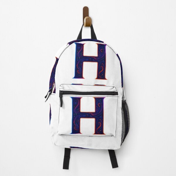 Item preview, Cosmic Neon H Letter Glow Art designed and sold by HiteshArt111.