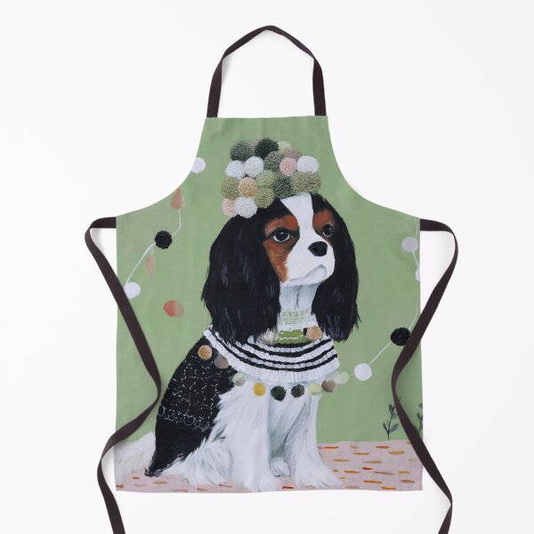 Item preview, cavalier king charles spaniel in Festive Attire designed and sold by lautir.
