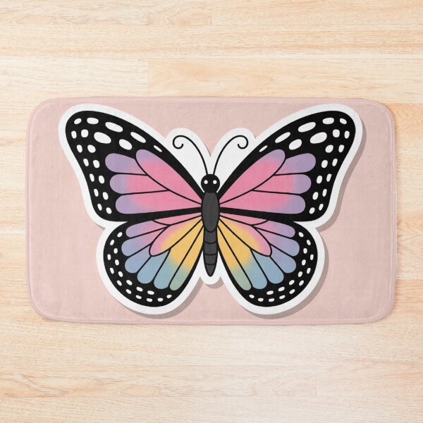 Item preview, Tiny butterflies pattern withpink background  designed and sold by Chirayu1111.