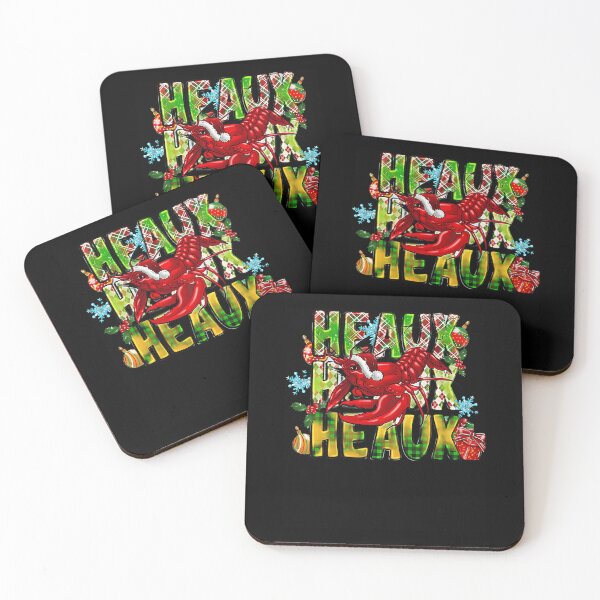 Item preview, Heaux Heaux Heaux Crawfish Christmas Holiday Louisiana Style designed and sold by JeromeStefanko8.