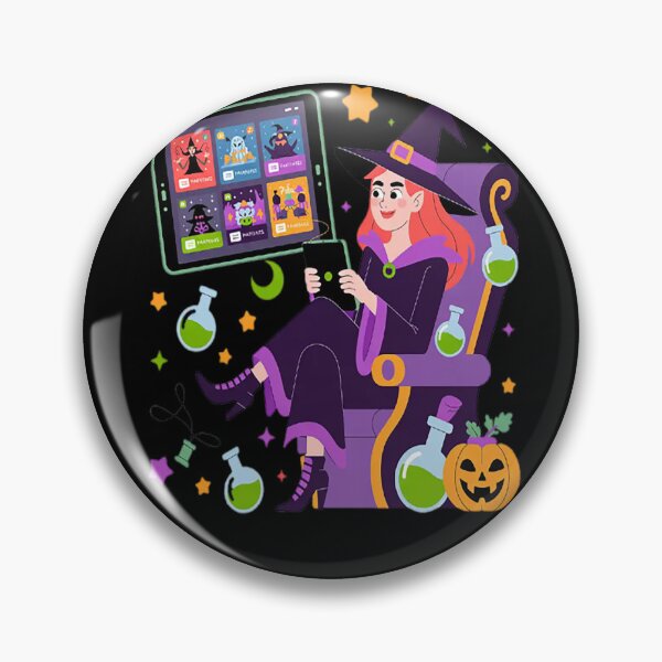 Item preview, Enchanted By Happlynes Magic Apps On Halloween Night designed and sold by StuffNestie.
