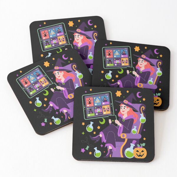 Item preview, Enchanted By Happlynes Magic Apps On Halloween Night designed and sold by StuffNestie.