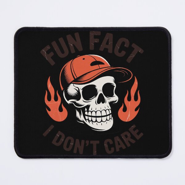 Item preview, Fun Fact I Don’t Care, Skeleton Sarcastic Adult Humor designed and sold by KonstanKoraner.
