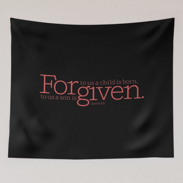 Item preview, Forgiven, Isaiah 9:6 v.2 designed and sold by x1brett.