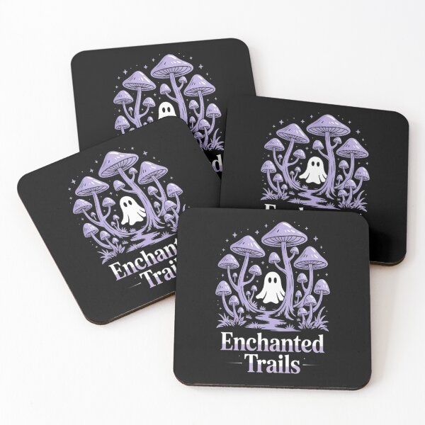 Item preview, Enchanted Trails Ghostly Wanderings In Magical Woods Ghostcore designed and sold by StuffNestie.