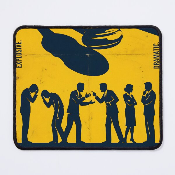 Item preview, Courtroom Poster – Retro Legal Drama Art for Office Decor designed and sold by AbstractAuraArt.