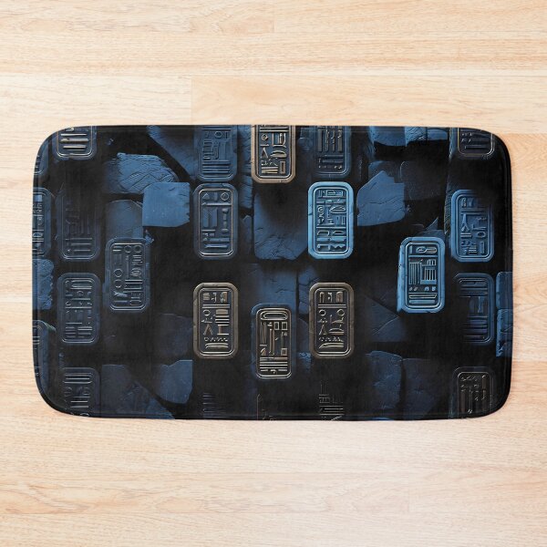 Item preview, Tiles & Blocks Design, Cyberpunk Egyptian Hieroglyphics, symmetrical textures (image size 8320x12480) designed and sold by Digital-Davinci.
