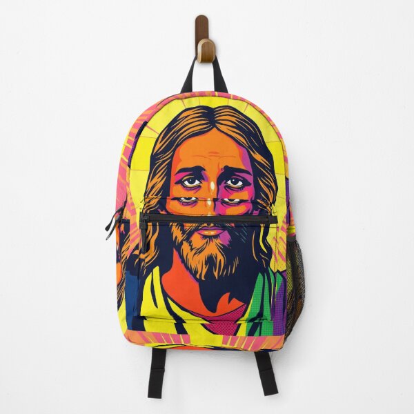 Item preview, DAZZLING JESUS FLASHY POP ART STYLE designed and sold by InFaithWeTrust.